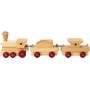 Wooden 3-Car Toy Train